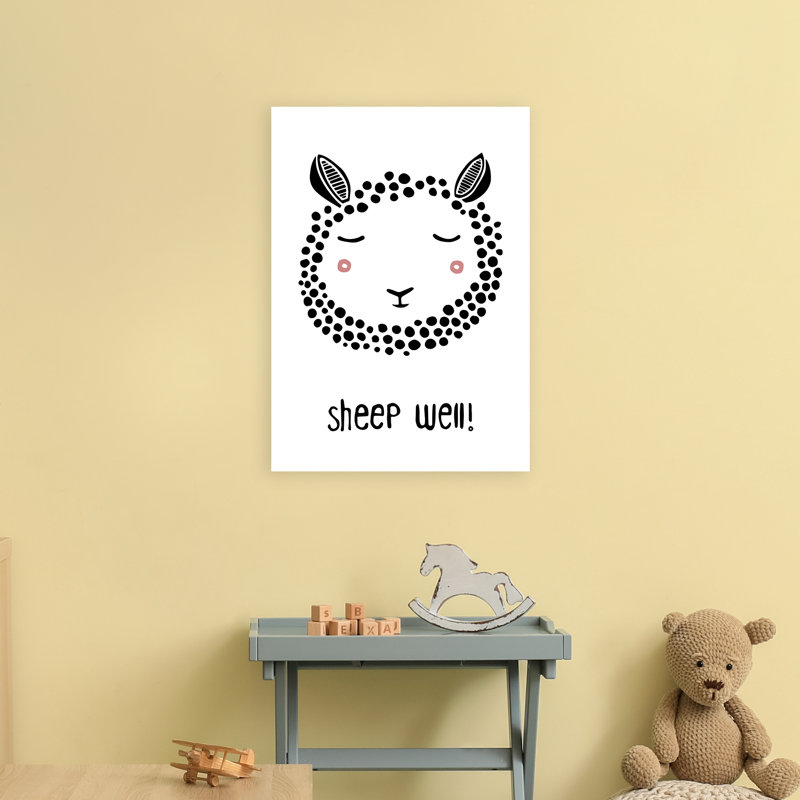 Sheep by Miniofmine - Print, Unframed, 59cm H x 42cm W x 1cm D
