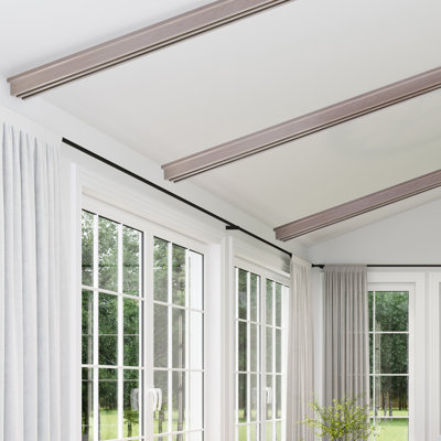 Natural Industrial Slat Beam 5-1/2"X3-1/8"X92"