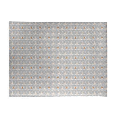 Chenille Geometric Indoor Rug