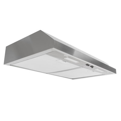 ARIA 30 po Hotte sous armoire 270 flux d'air maximum CFM, 2 vitesses, DEL, évent convertible