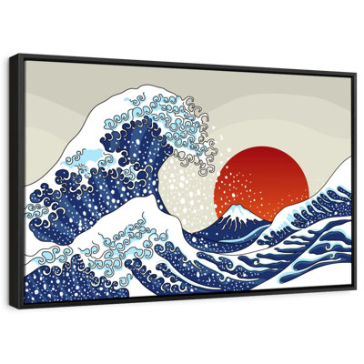 Impression sur toile Asian Wave