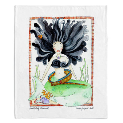  Couverture méditation sirène