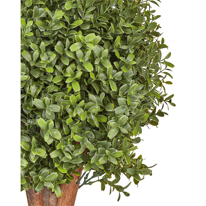 Faux Tree in Plastic / Acrylic Planter, 120cm H x 35cm W x 35cm D