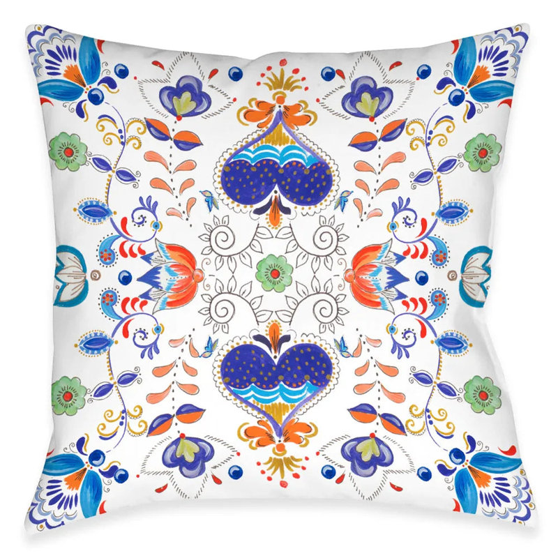 Coussin décoratif d'intérieur Whimsical Garden