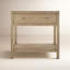 Nora 30 in. W Wood 1 Drawer Wide Nightstand with Shelf-1793310550