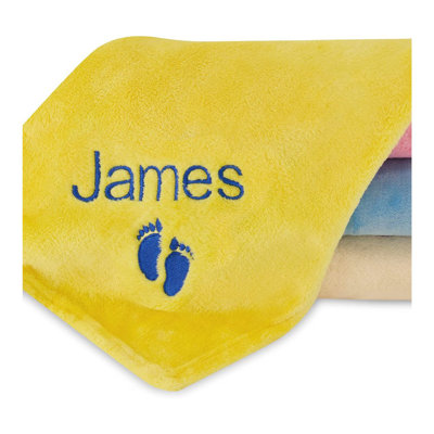 Couvertures personnalisées pour bébé garçons et filles