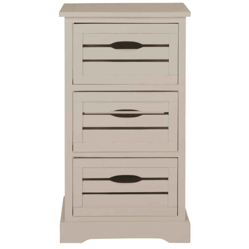 Regan Solid Wood Accent Chest, Gray