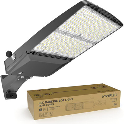 Boîte à chaussures 300W à DEL avec photocellule, 45000LM 5000K certifié UL lumière de zone imperméable IP65 pour les stationnements, les chaussées, les stades et les cours
