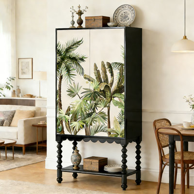 Buffet de rangement multifonctionnel en bois