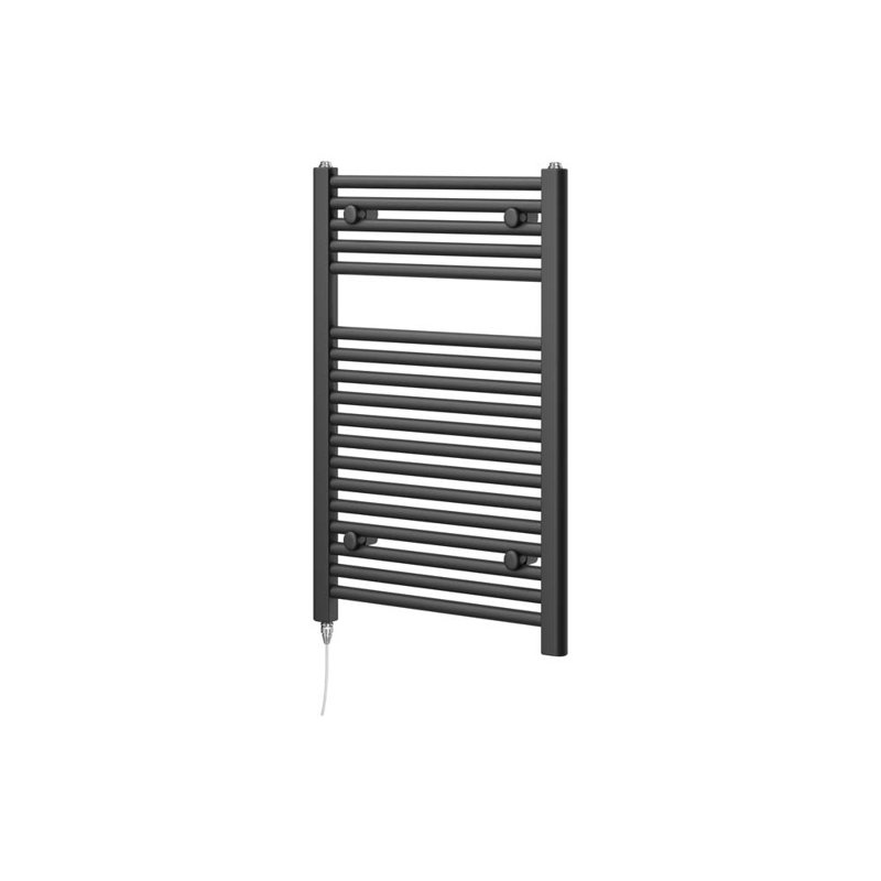 Straight Towel Rail Heated Towel Rails, Black