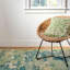 Tapis vert en laine crocheté à la main Ladycross-96606327