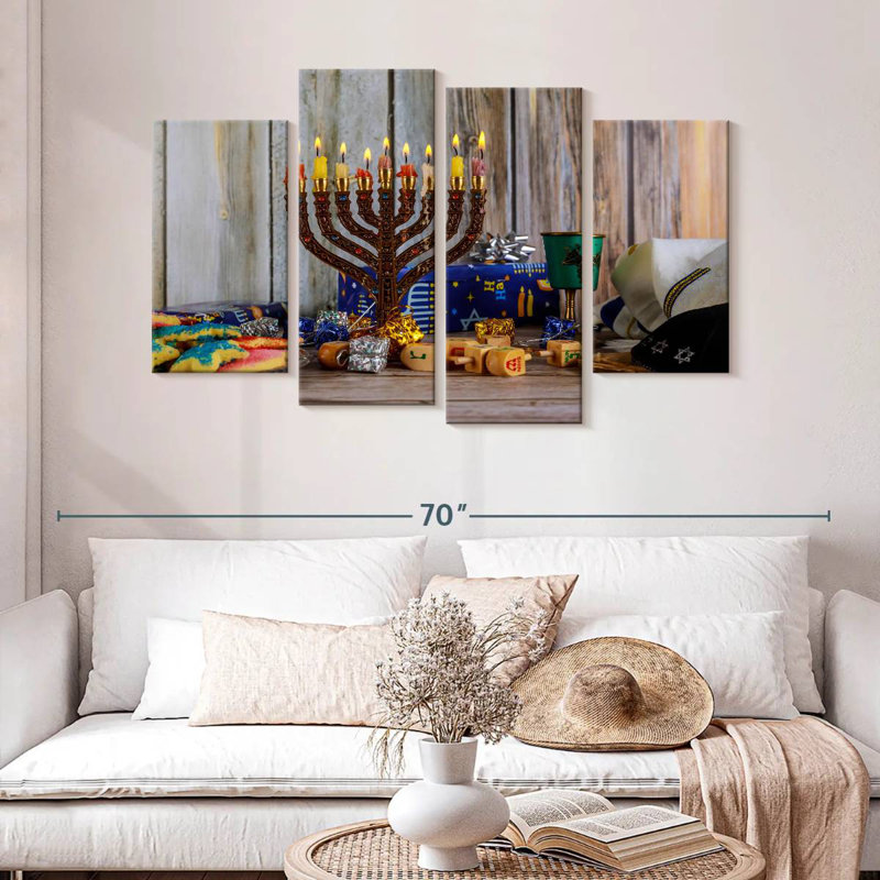 Adella Jewish Hanukkah Theme