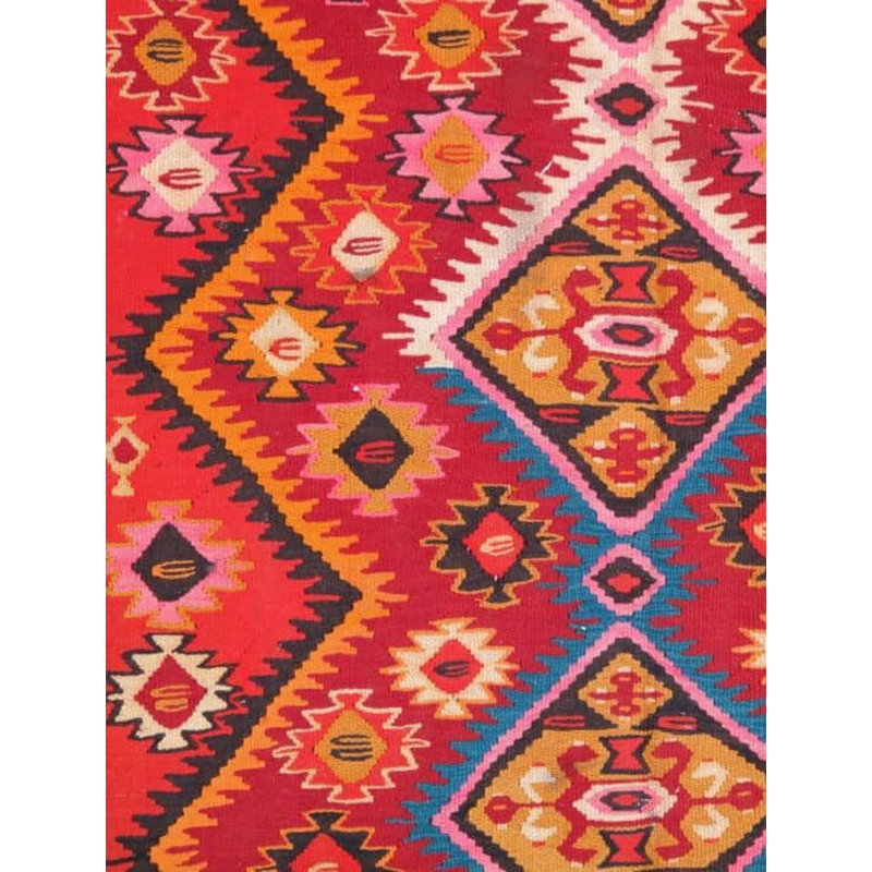 Moroccan Area Rug in Red