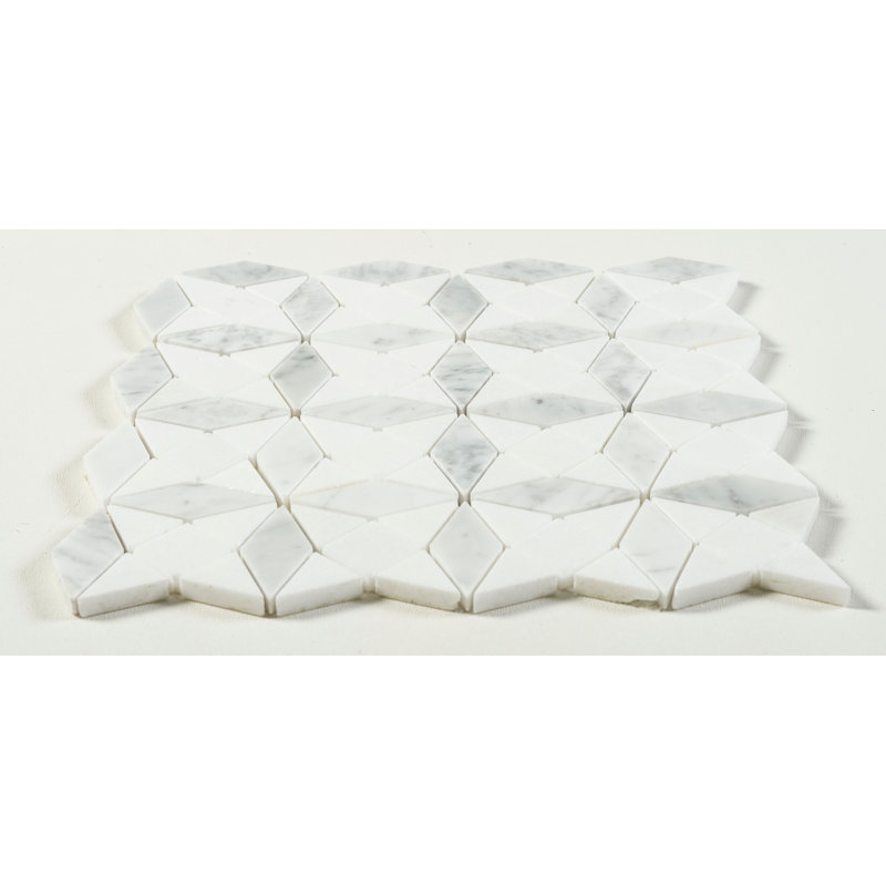 Cimarron Natural Stone Geometric Mosaic Wall & Floor Tile, Flakes