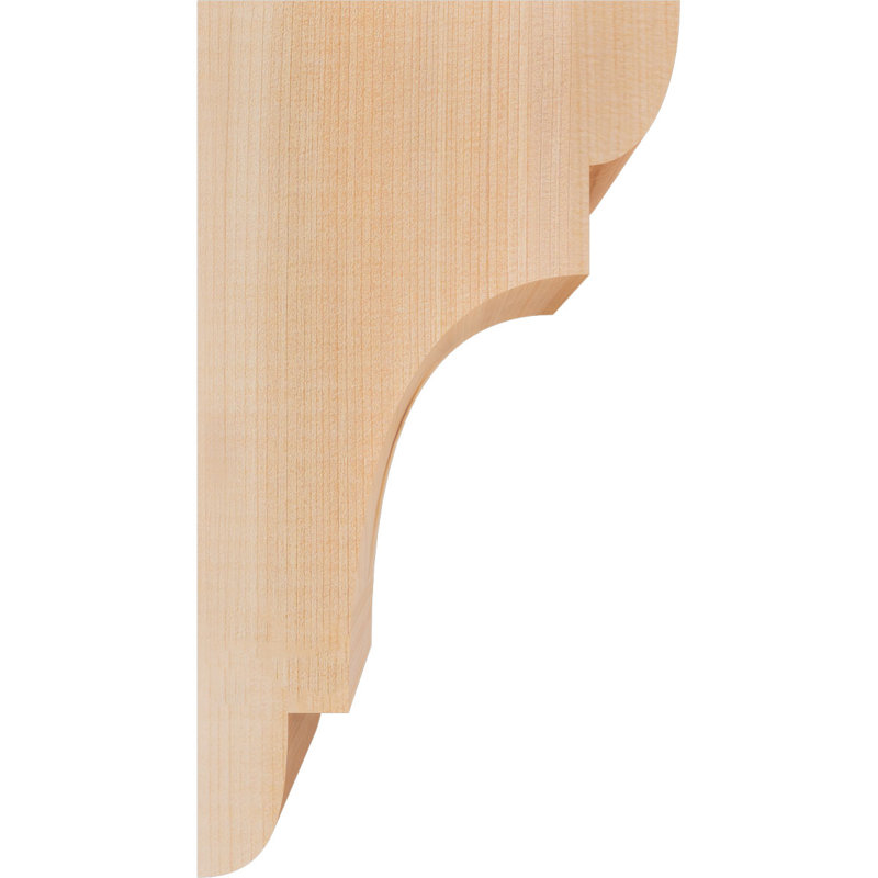 New Brighton Corbel, H 10 po x l 3,5 po x P 6 po, Cèdre rouge, Lisse