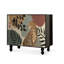 Armoire d'appoint moderne en bois massif noir-220674615-220674574