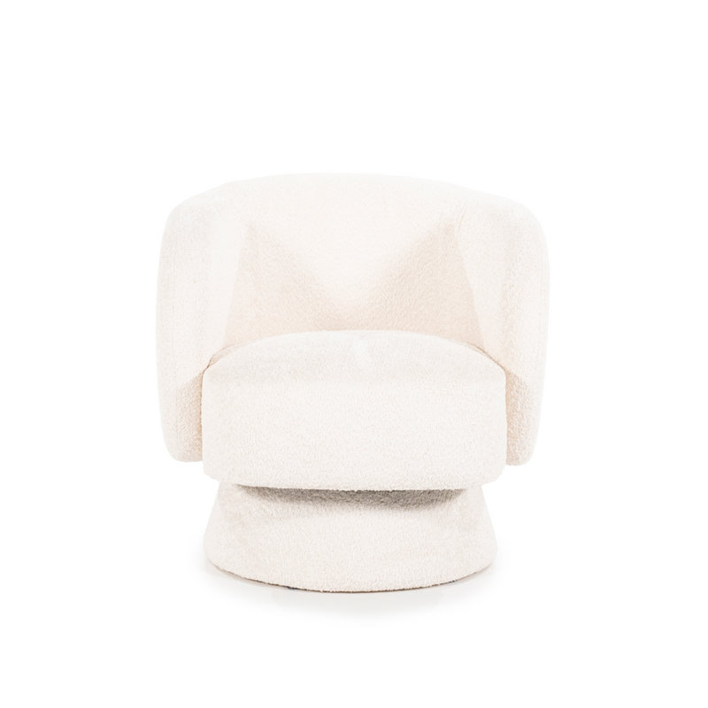Chaise d'appoint Balou, Polyester beige