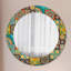 Huldar Glass Flat Wall Mirror