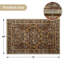 Protecteur de plancher de tapis de chaise et rehausseur de style pour les espaces de bureau à domicile ou de salle à manger-115842906-115842908
