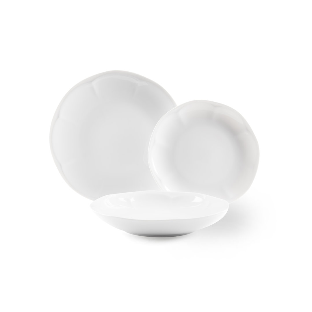 Caterina Piece Porcelain Dinnerware Set - Service for 6