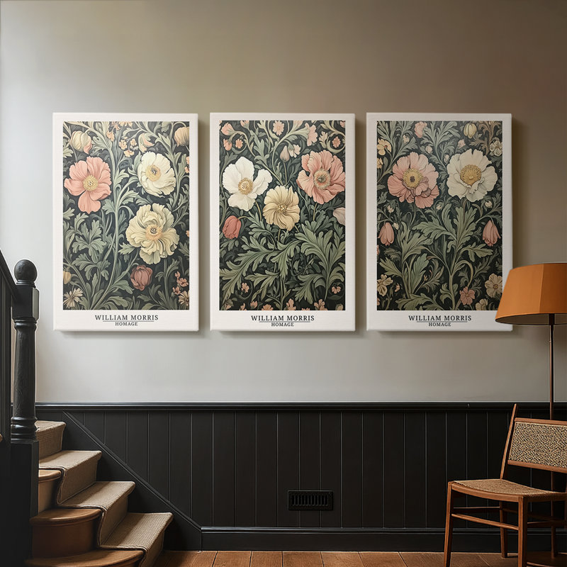 Ensemble de 3 toiles tendues sur mesure - Coffrage sur mesure - 3 pièces