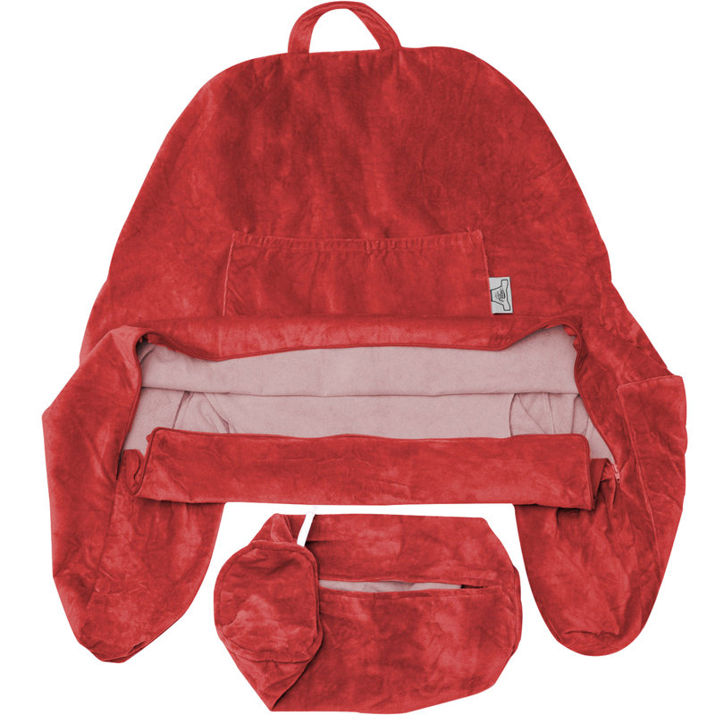 Housse de coussin d'extérieur, Rouge