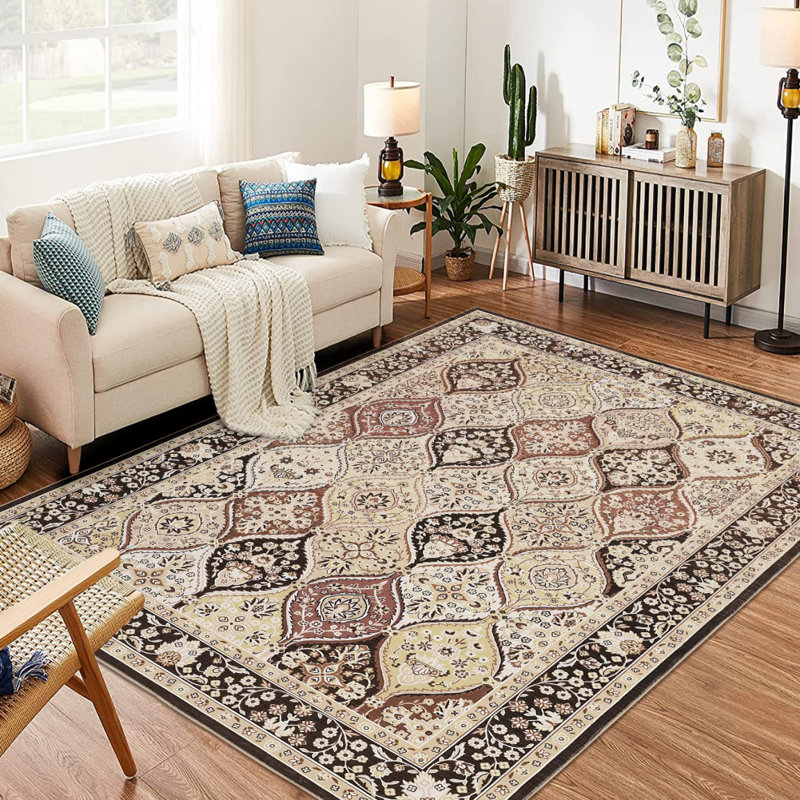 Tapis treillis rectangulaire marocain, Rectangle 8 pi x 10 pi