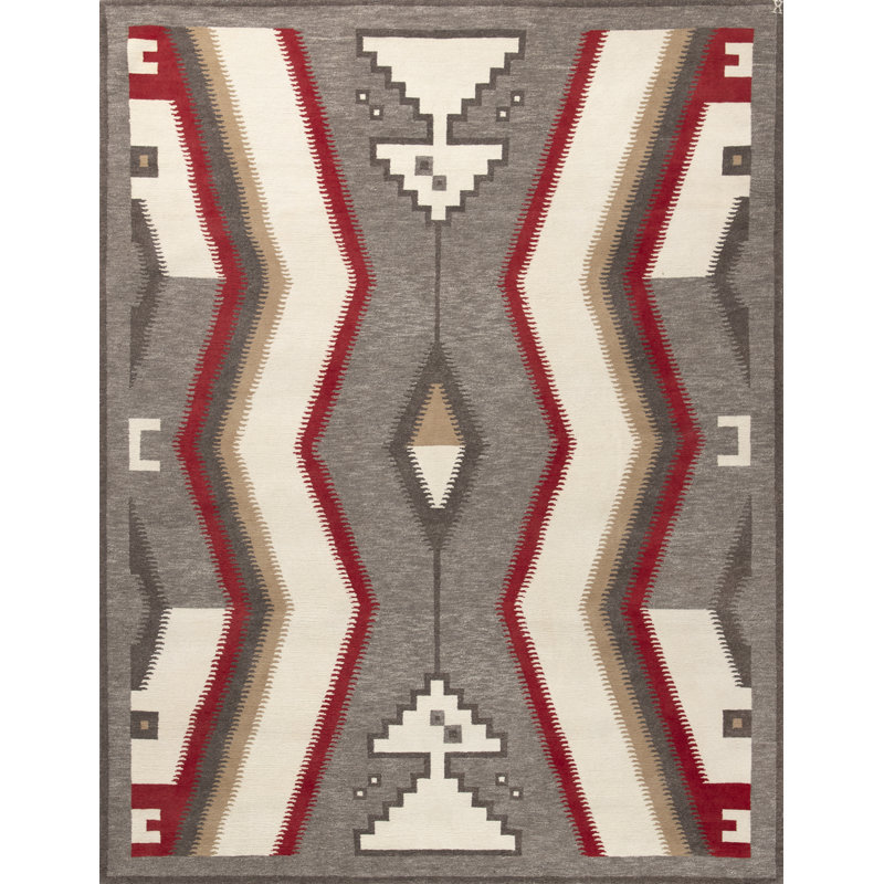 Mesa Wool Southwestern Area Rug, Rectangle 10' x 14'