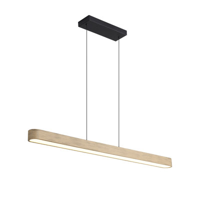 Silva 48" LED Pendant - Driftwood - Gray