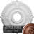 Endurathane Attica Ceiling Medallion, 18"OD x 4"ID x 5/8"P (Fits Canopies up to 5"), Hand-Painted Copper Penny Finish-73157418
