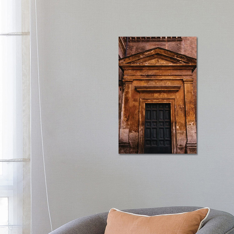 Roman Door XXII by Bethany Young - Print on Canvas, 66.04cm H x 45.72cm W x 3.81cm D, Wrapped Canvas