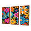 Ophelie - ensemble de décoration murale fleurs sauvages-108458053-108458059