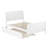 Fitzsimmons Solid Wood Platform Bed with Matching Footboard and Trundle-156626967-238577238