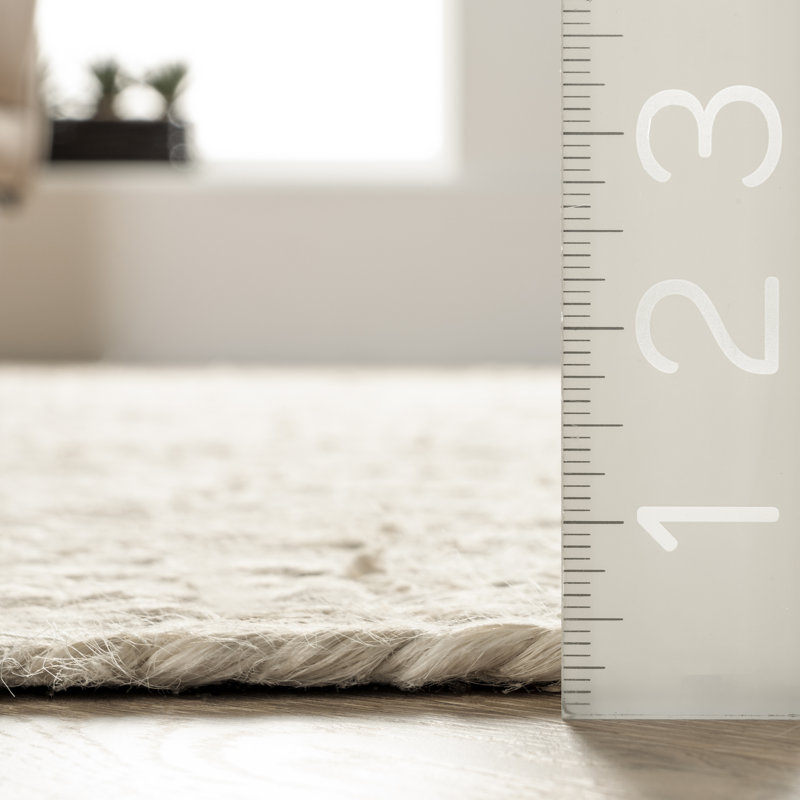 Cruise Natural Jute Area Rug, Rectangle 6' x 9'