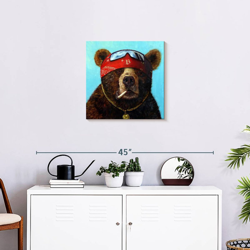 Ketti Half Baked, 20" H x 20" W