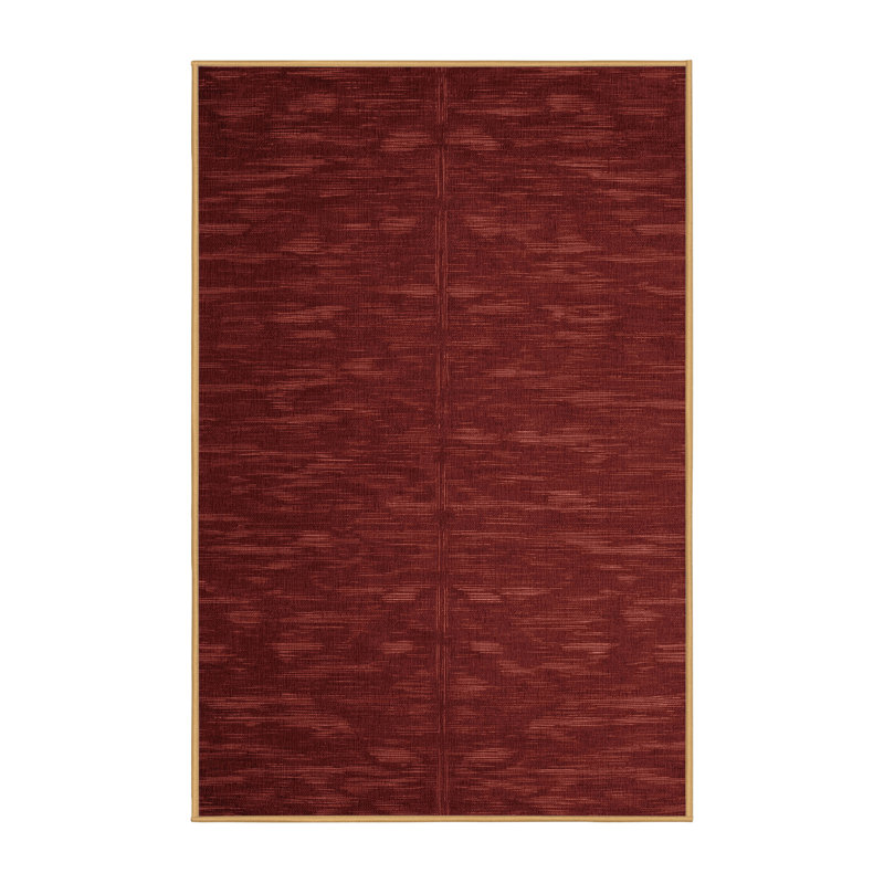 Machine Washable Solid Brown Area Rug, Rectangle 2' x 3'