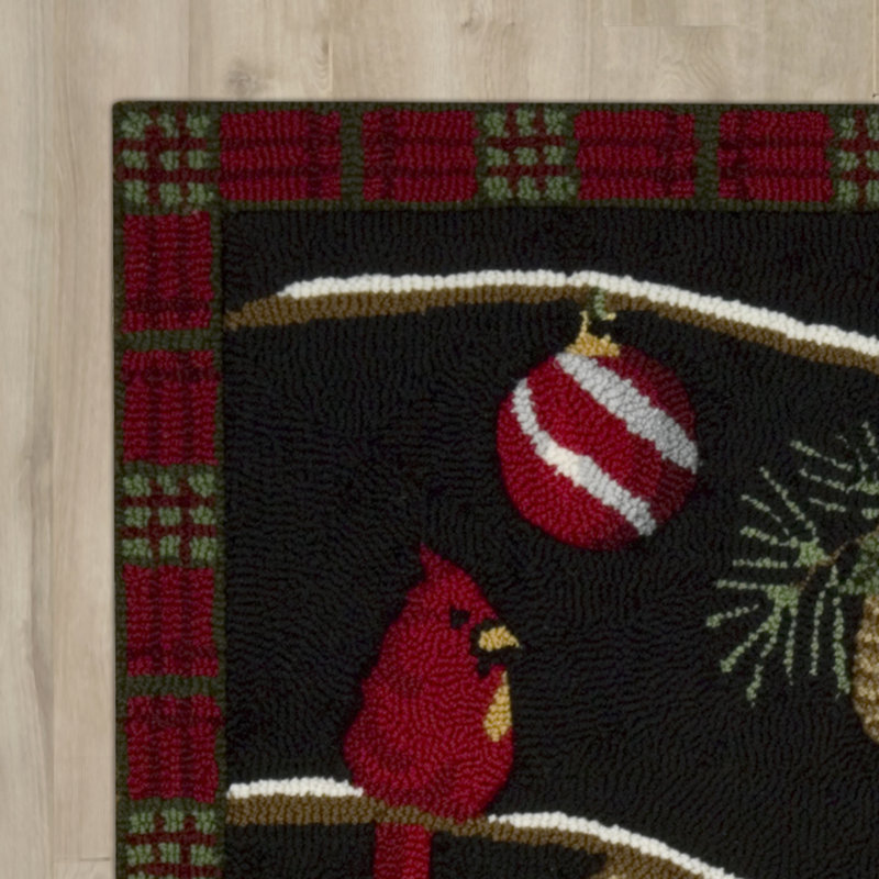 Tapis de zone noire "cardinal" Monahan