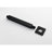 Matte Black Ceiling Shower Head With Robust Construction 16" Mount - Black, Modern Style-117092696
