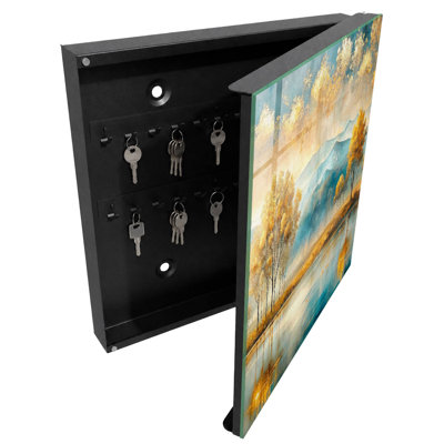 Metal Decorative Trunk