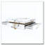 Table basse carrée avec rangement à 4 tiroirs