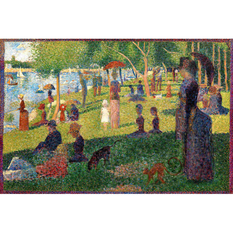 Un dimanche à La Grande Jatte, H 32 po x l 48 po