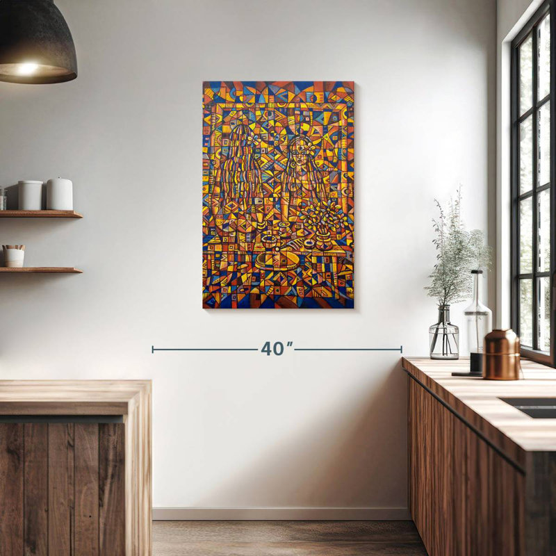 Avery Mirror Mirror Abstract, 36" H x 24" W
