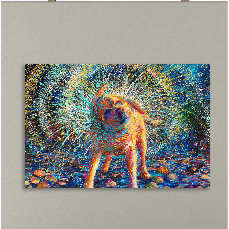 Secouer by Iris Scott - Wrapped Canvas Print, 51cm H x 76cm W x 4cm D