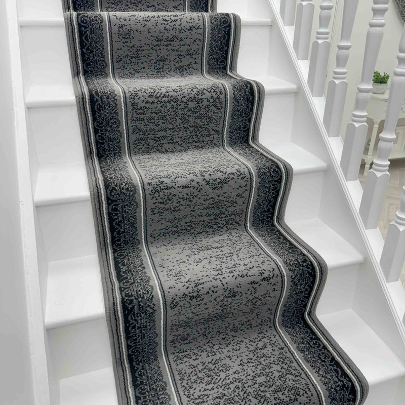 Stair Runner Geometric Shapes Area Rug, Runner 70 x 450 cm