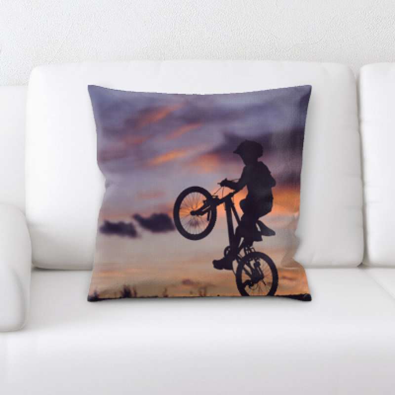 Microsuede Throw Pillow