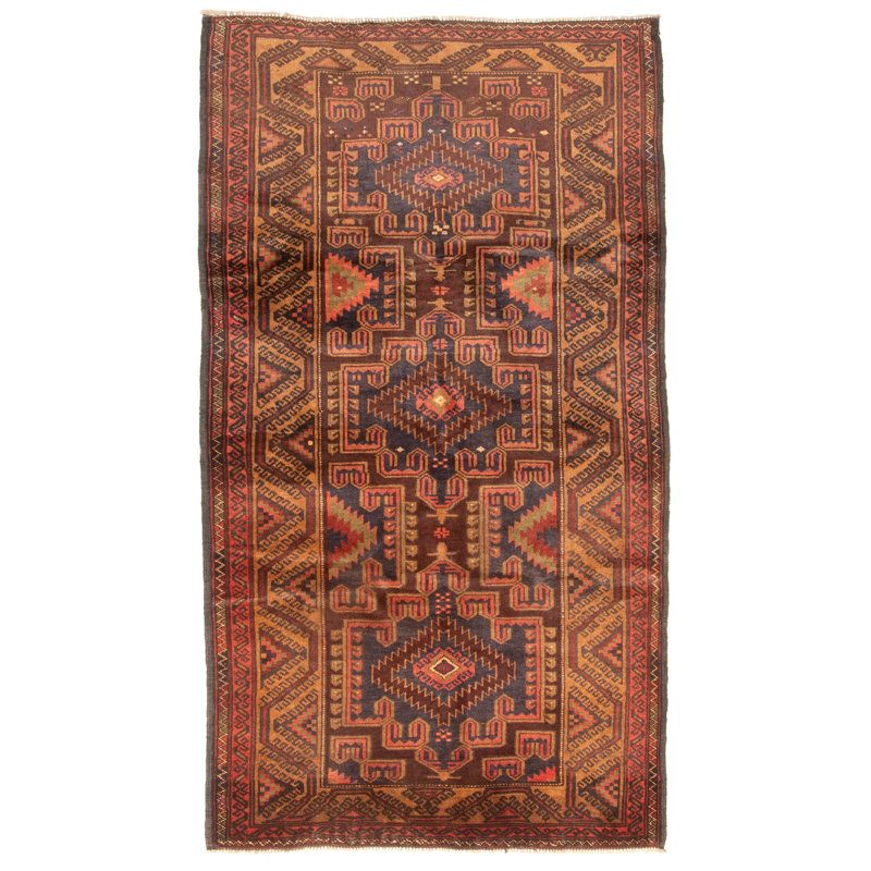 Wingfield Brown Rug 3'4" x 6'3"