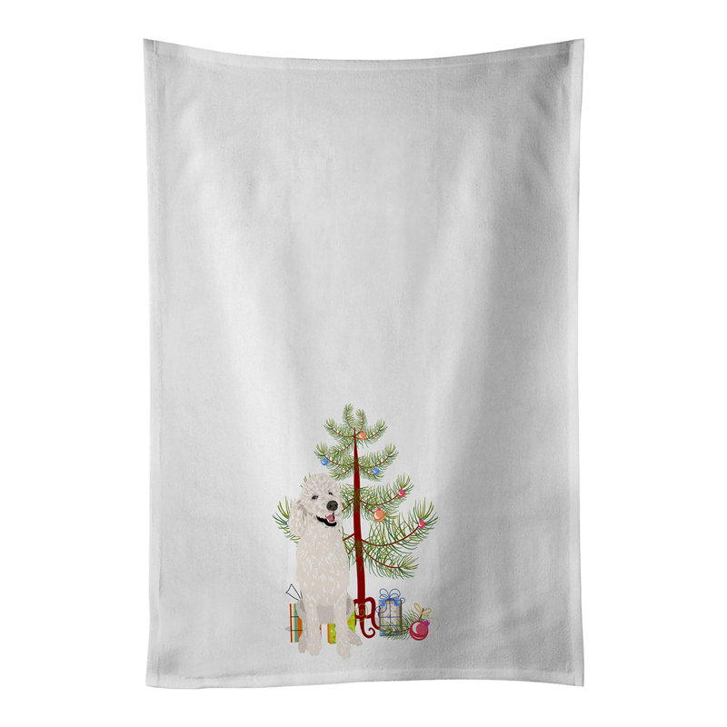 Ensemble de 2 serviettes de cuisine Poodle