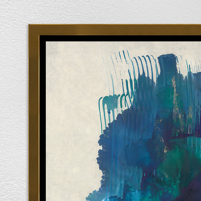 «Undergrowth I» par Bella Lane - peinture sur toile, Image au pinceau gel
