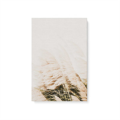 Impression sur toile Soft Pampas Plumes
