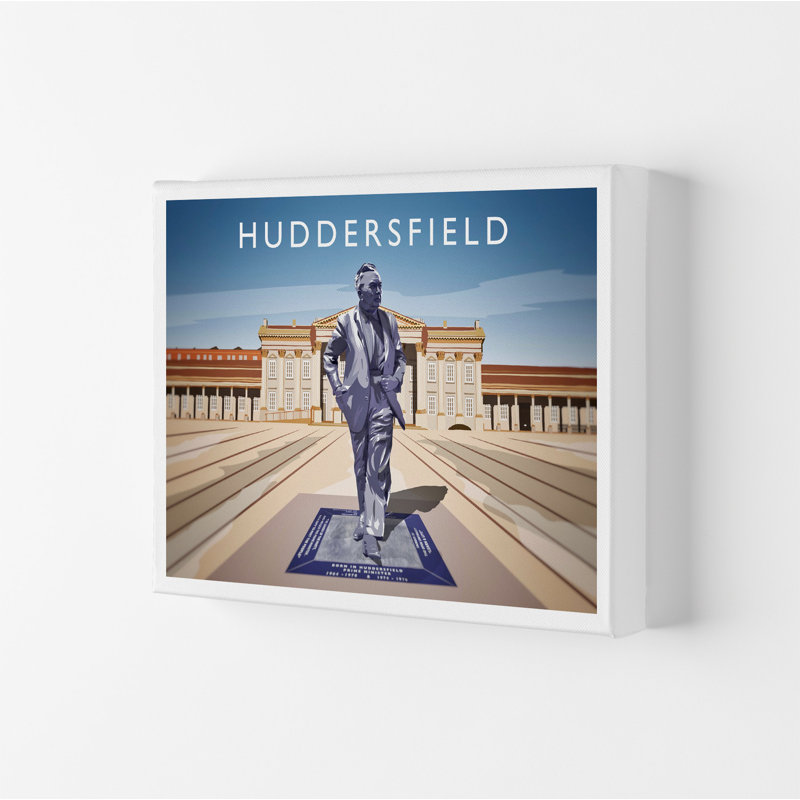 Huddersfield by Richard O'Neill - Print, 59.4cm H x 84cm W x 4cm D, Wrapped Canvas